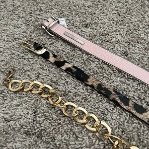 Belt bundle .. STEVE MADDEN!! Pink one still has tag